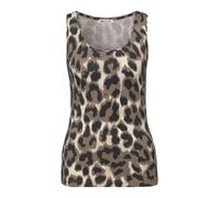 STREET ONE Top 'Anni' beige / beige oscuro / negro M beige / beige oscuro / negro
