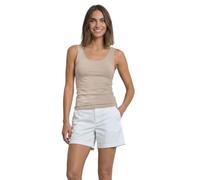 Street One Top básico con Cuello Redondo en Color Liso Clay Sand 38