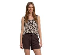 Street One Top con Cuello en V y Dobladillo elástico Timeless Beige 36