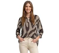 Street One Túnica de Gasa con Estampado Espresso Brown 36