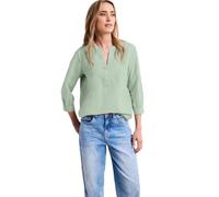 Street One Túnica de Mezcla de Lino Soft Jade Green 42