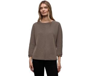 Street One Two-Tone Dark Brown 38 - Camiseta estructurada