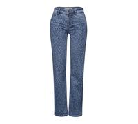 Street One Vaqueros de Pierna Recta Mid Blue Leo Laser 28