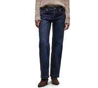 Street One Vaqueros de Pierna Recta para Mujer 3716718, Deep Indigo Washed, 29W / 30L