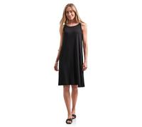 Street One Vestido hasta la Rodilla con Detalle de Hebilla Black 44
