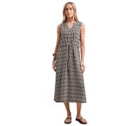 Street One Vestido Midi con Cuello Split y Cremallera Clay Sand 44