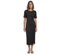 Street One Vestido Midi de Punto Cruzado Black Coffee 46