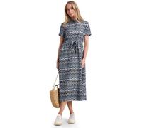 Street One Vestido Midi Zigzag Frozen Wave 38
