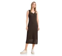 Street One Vestido sin Mangas de Encaje Espresso Brown 42
