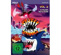 Street Sharks, Vol. 2 / Weitere 13 Folgen der Zeichentrickserie (Pidax Animation) [Alemania] [DVD]