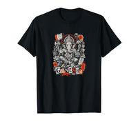 Street Style Ganesha Dios Elefante Hindú Camiseta