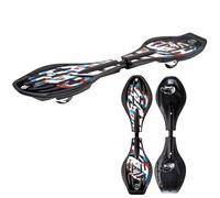 Street Surfing Waveboard The Wave G1, Varios diseños seleccionables, Ruedas giratorias de Poliuretano de 360 Grados, el Original, el clásico