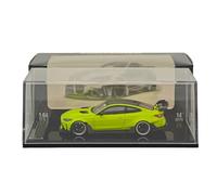 Street Warrior SW Escala 1:64 para M4 G82 de cuerpo ancho modificado - Sao Paulo Yellow Diecast Model Car Collectible 14+