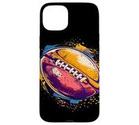 Streetart del balón de rugby Carcasa para iPhone 15 Plus
