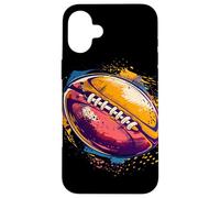 Streetart del balón de rugby Carcasa para iPhone 16 Plus