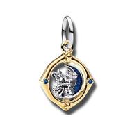 Streetculture Amor ratones en la luz de la luna - Minnie Mickey Friends - Orlando Paris Park - Pulsera colgante joyas accesorios de plata de ley 925 regalo