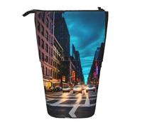 Streets Of New York City - Estuche organizador vertical retráctil para Navidad, Año Nuevo, bolsa de oficina