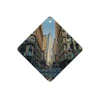 Streets Of New York City - Juego de 10 tarjetas ambientadoras perfumadas para coche, para decoración de coche