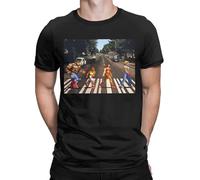 Streets of Rage T-Shirts Men Retro Axel Golden Axe Blaze Fighting Game Black 3XL