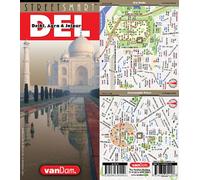 Streetsmart Delhi & Golden Triangle Map by Vandam: Laminated pocket size City and Region map to Delhi and the Golden Triangle: 43