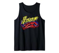 Streetwear Colombiano Urbano Y2K Arte Callejero Graffiti Colombia Camiseta sin Mangas