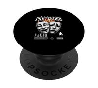 Streetwear Pretender - Estética urbana audaz PopSockets PopGrip Adhesivo