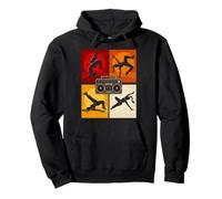 Streetwear Urbano, Breakdance, Retro, Estilo Libre Sudadera con Capucha
