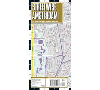 Michelin Mapa Streetwise Ámsterdam – Laminado, Plano del centro de la ciudad, Países Bajos