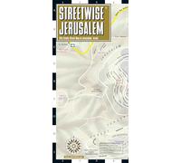 Streetwise Jerusalem Map - Laminated City Center Street Map of Jerusalem, Israel: City Plans (Michelin Streetwise Maps)