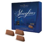 Streglio | Giandujotti Avellanas y Cacao Caja Regalo - 190 Gr | Paquete de Chocolates Giandujotto Avellanas Piamonte IGP