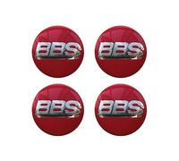 STREHN Coche Tapacubos Centrales Tapas Llantas para BBS 56MM Auto Hub Centre Caps Cover Sticker Neumáticos Decorativa Badge Accesorios,C-Redstyle