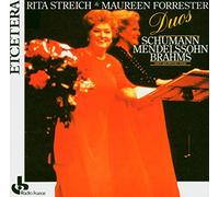 Streich - BRAHMS/MENDELSSOHN/SCHUMANN:Duos Streich/Forrester