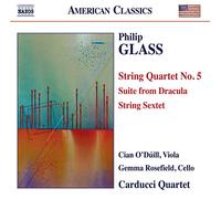 Philip Glass – String Quartet No. 5 / Suite from Dracula – CD – NAXOS (Importación USA)