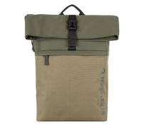 STRELLSON Mochila 'Alperton Eddie Daypack' beige / oliva One Size beige / oliva