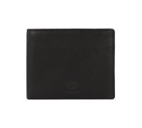 Strellson Blackwall Corbin Cartera Bloqueo RFID Piel natural 12 cm negro