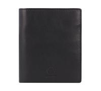 Strellson Blackwall Jorge Cartera Bloqueo RFID Piel natural 12 cm negro