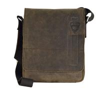 Strellson Richmond Bandolera moreno, cuero, hombre