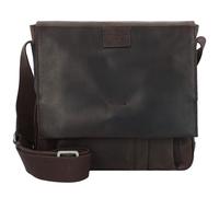 Strellson Brick Lane Bandolera moreno, cuero, hombre