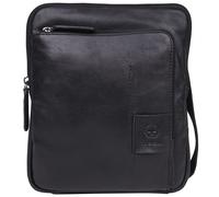 Strellson Hyde Park Brian Bandolera negro, cuero, hombre