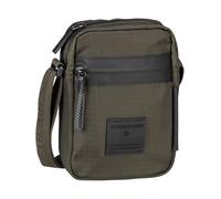 STRELLSON Bolso de hombro 'Northwood Clint' verde / negro Hombre STRELLSON One Size verde / negro