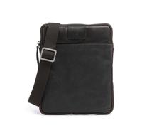Strellson Brick Lane Bandolera moreno, cuero, hombre
