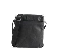 Strellson Brick Lane Bandolera negro, cuero, hombre