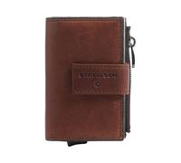 Strellson Brick Lane C-Four RFID Tarjetero moreno, cuero, hombre