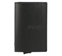 Strellson Carter c-one Tarjetero Bloqueo RFID Piel natural 7 cm negro
