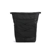 Strellson Homerton Sebastian Mochila roll-top negro, nylon, hombre, 26L