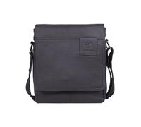 Strellson Hyde Park Jeremy Bolsa de hombro Piel natural 21 cm negro