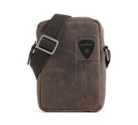 Strellson Richmond Bandolera moreno, cuero, hombre