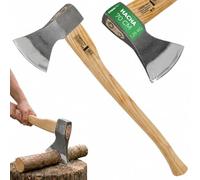 STREND PRO Hacha A613B Sandblaster 1250 g | Mango Fresno 700 mm | Filo Templado | Forestal, Universal, Partir leña, Cortar Troncos, jardín, Patio, cabaña, Uso Profesional