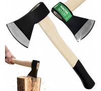 STREND PRO Hacha OrgA613 Economy 1600 g | Mango de Madera Dura 900 mm | Filo Templado | leña, jardín y Trabajos forestales