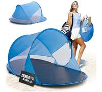STREND PRO Mini tienda de campaña Pop Up 190 x 120 x 90 cm - Pequeña tienda de campaña de playa, protección UV, para jardín, parque y playa